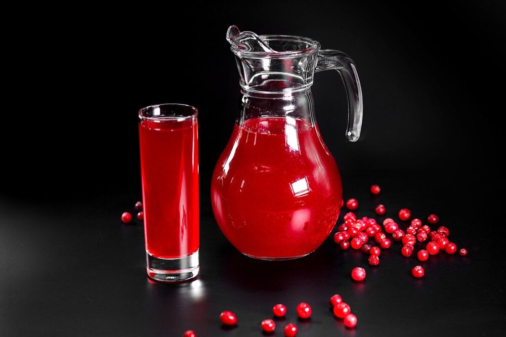 Морс брусничный