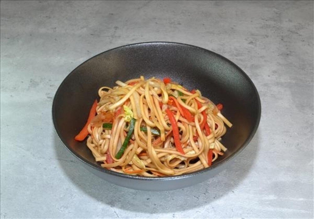 Удон с овощами