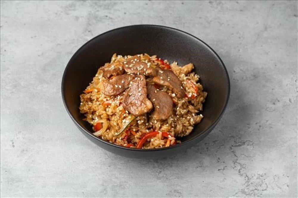 Рис со свининой