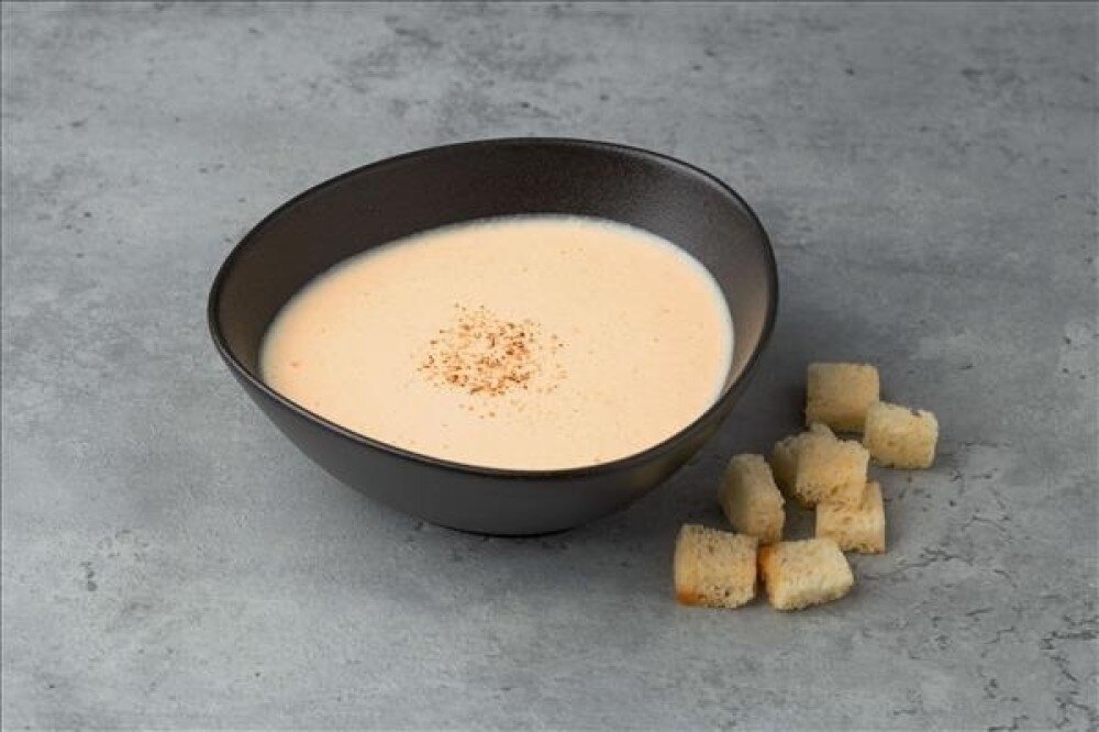 Крем-суп с лососем