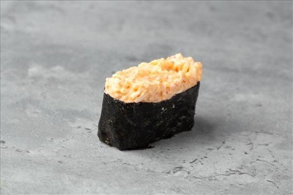 Острые суши с крабом