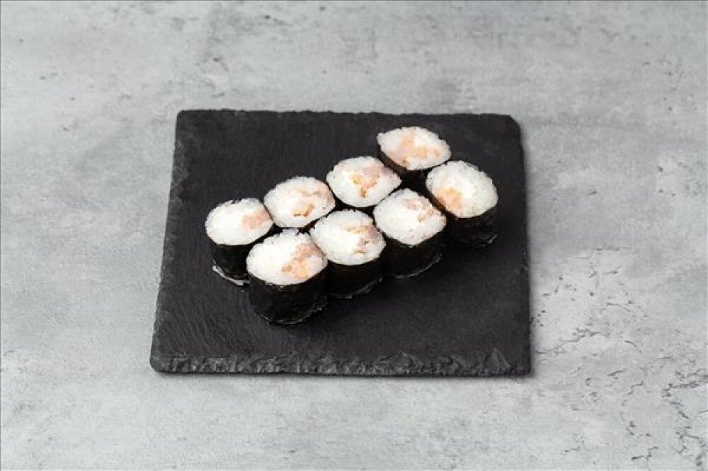 Тонкий ролл с креветками