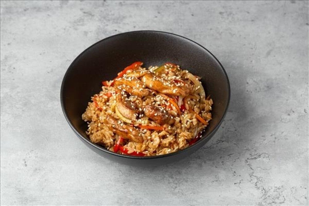 Рис с курицей