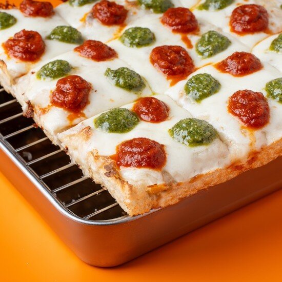 Пицца Обратная маргарита