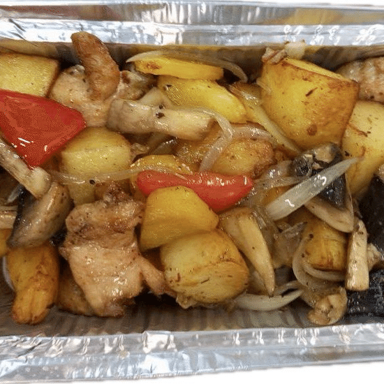 Сковородка курица