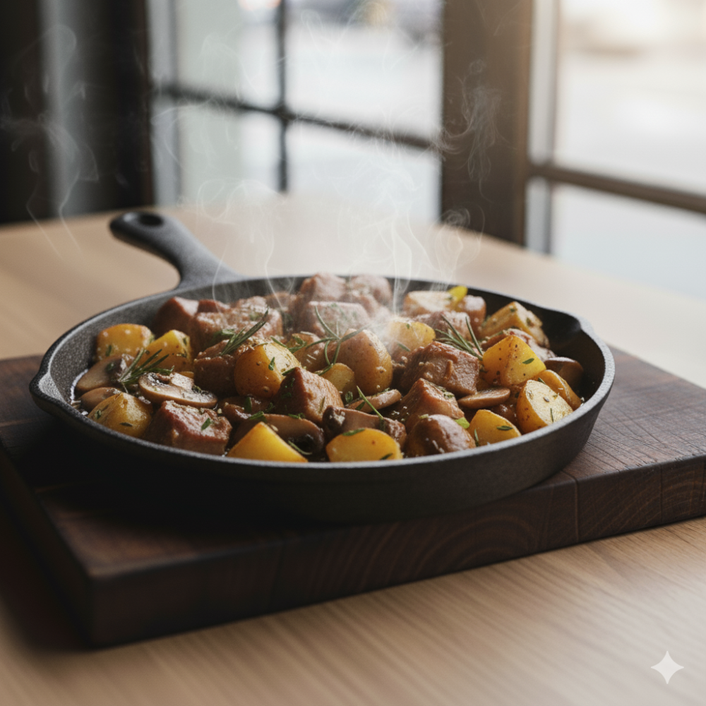 Сковородка свинина