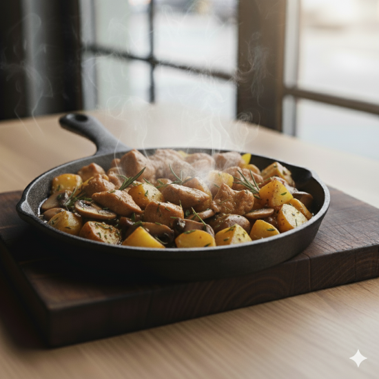 Сковородка курица