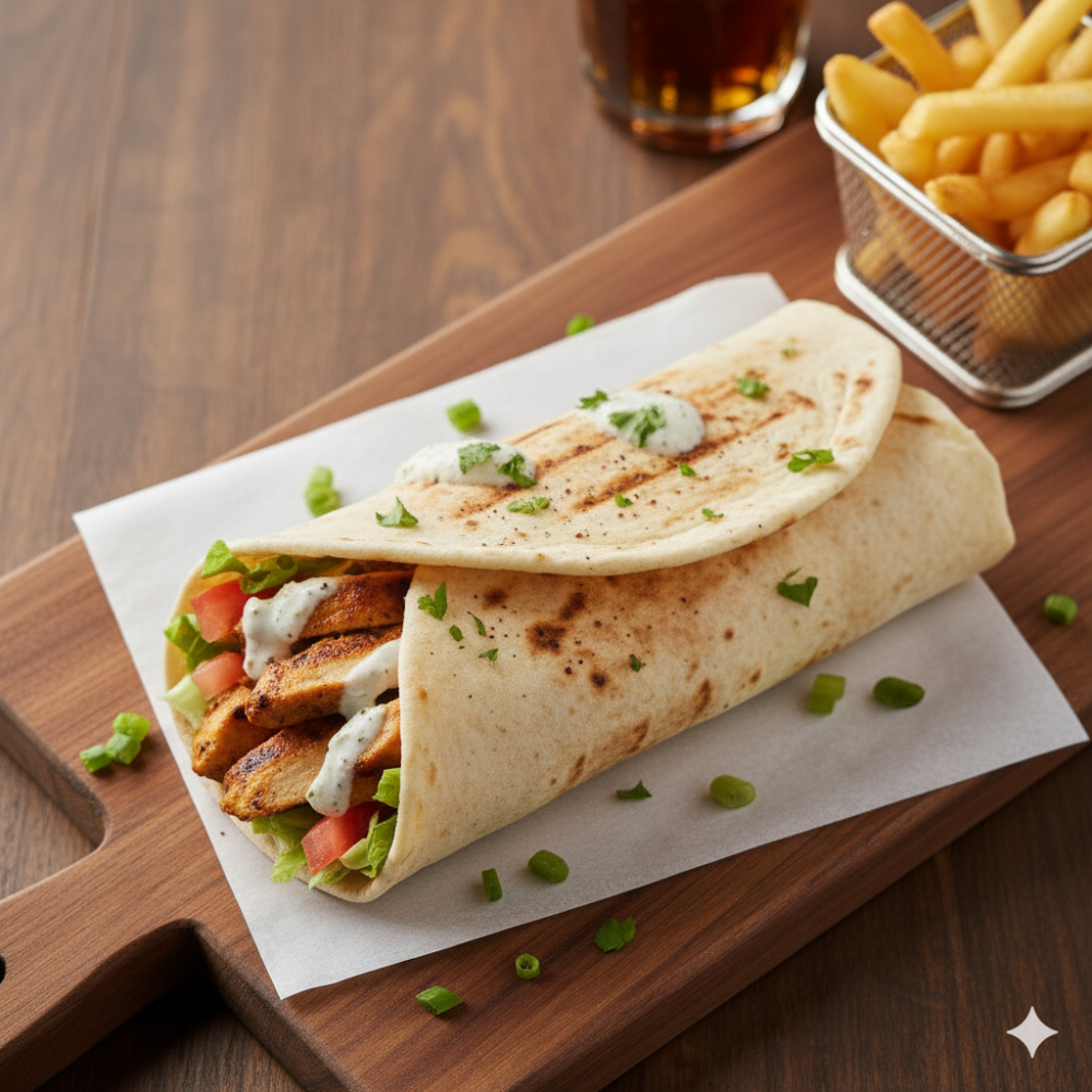 Ролл с куриным филе