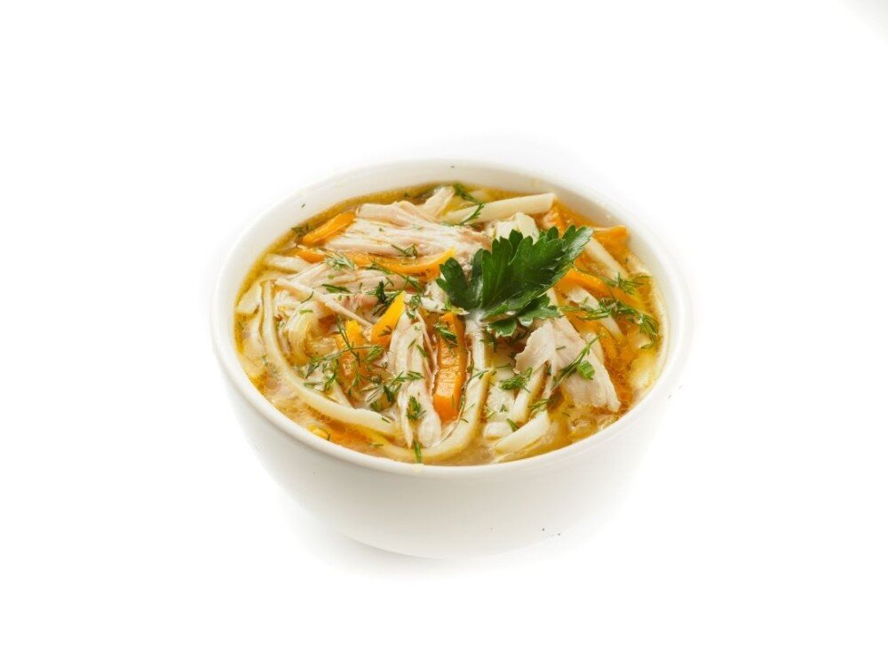 Суп лапша куриная