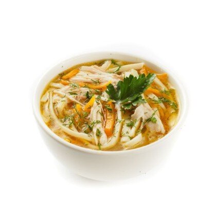 Суп лапша куриная