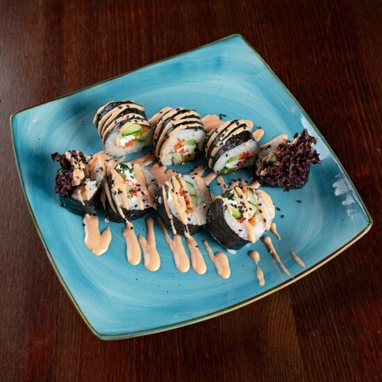 Кимпаб с овощами