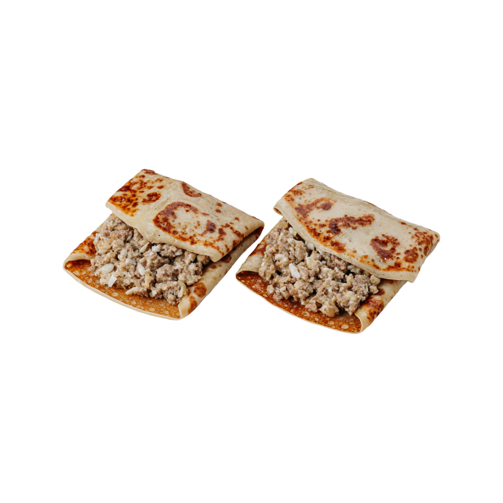 Блины 3 шт с мясом