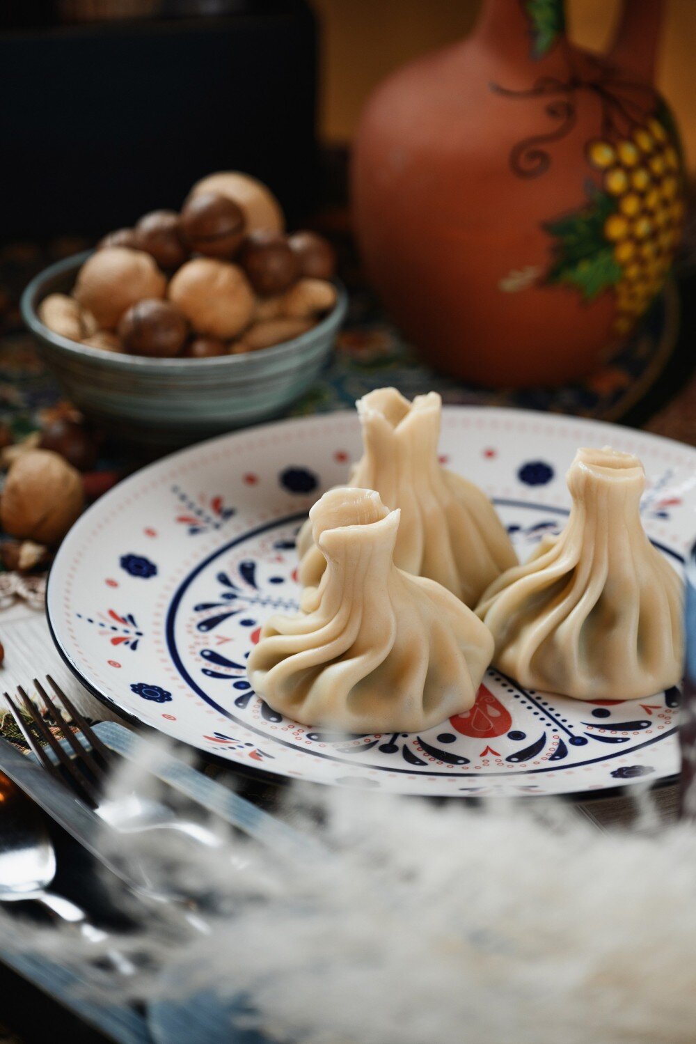 Хинкали с тыквой