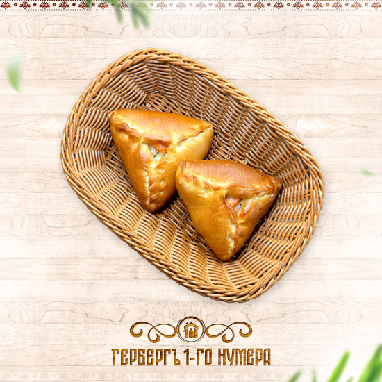 Пирог с форелью