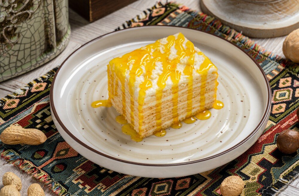 Медовый грузинский торт