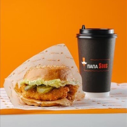 Завтрак от Папы (Чикенбургер)