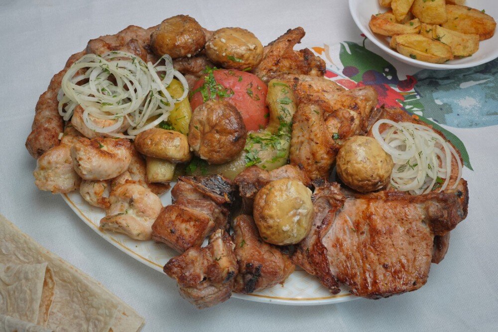 Комбо на углях