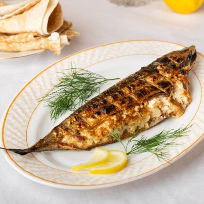 Скумбрия на мангале