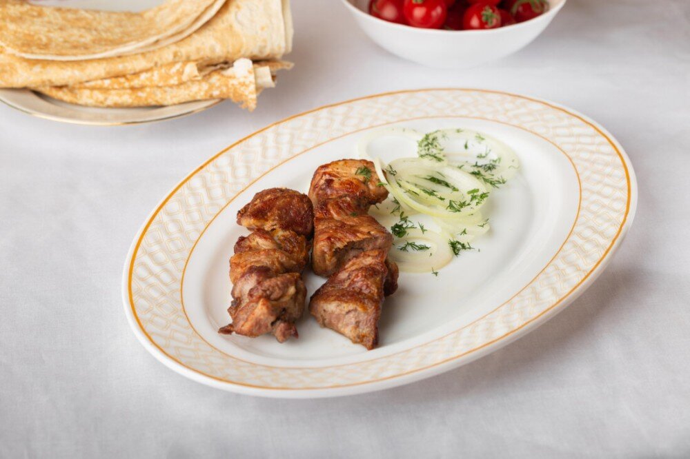 Шашлык из свиной шеи