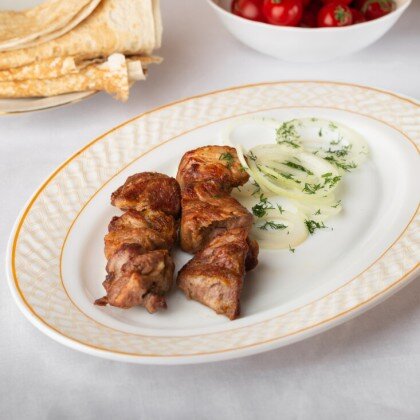 Шашлык из свиной шеи