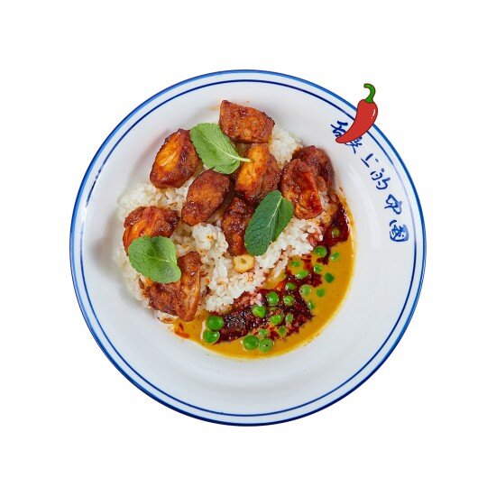 Рис По-филиппински Курица