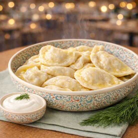 Вареники с картофелем