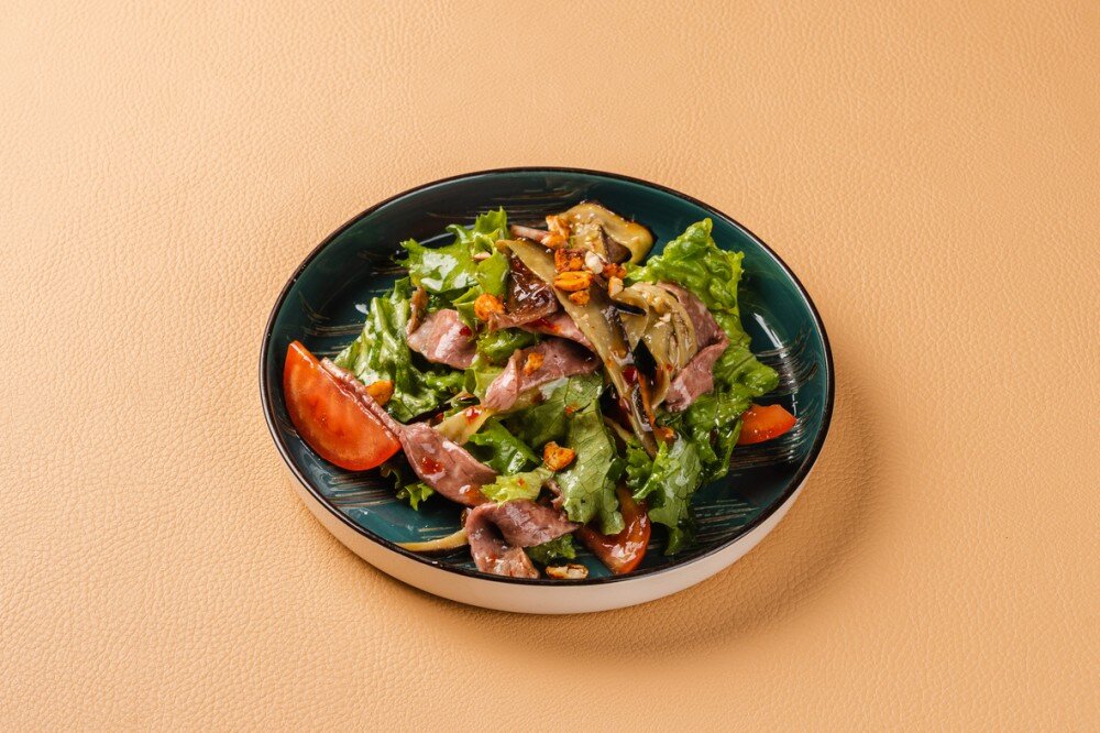 Салат Говядина и баклажаны