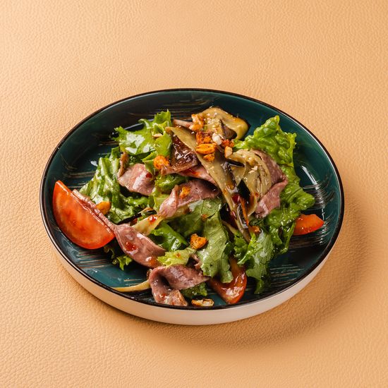 Салат Говядина и баклажаны