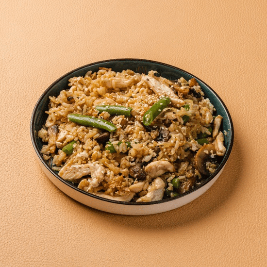 Рис с куриным филе