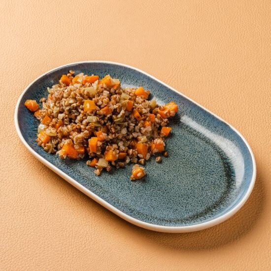 Гречка с овощами