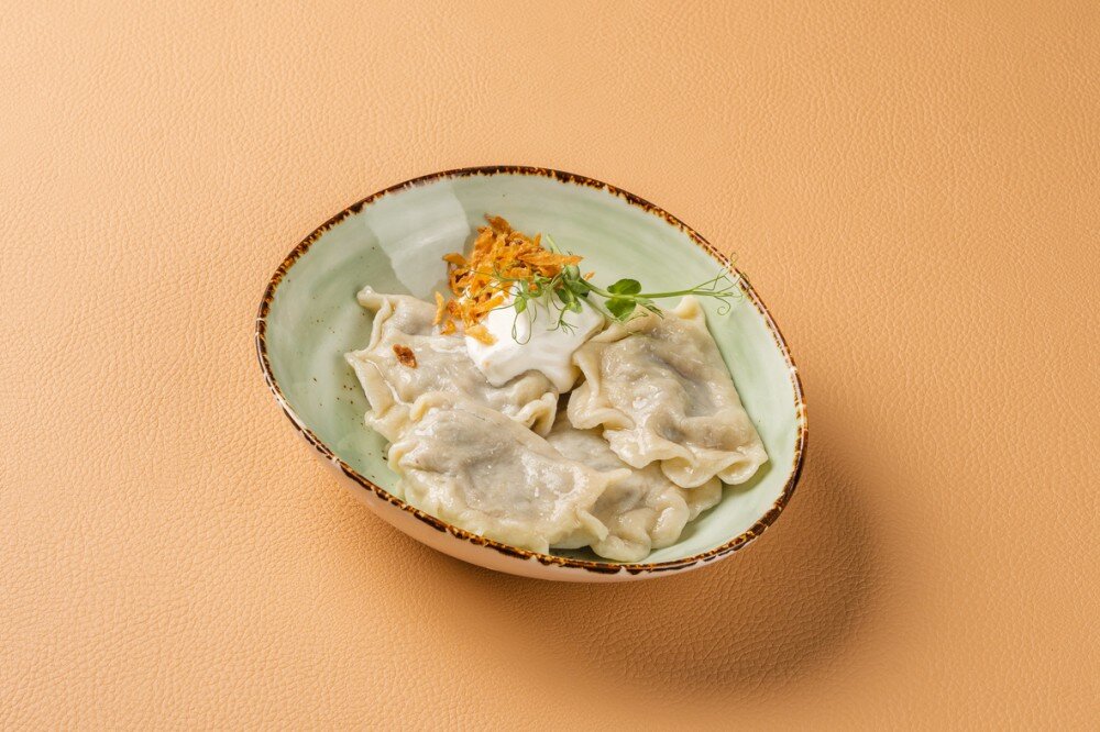 Вареники картофель и грибы