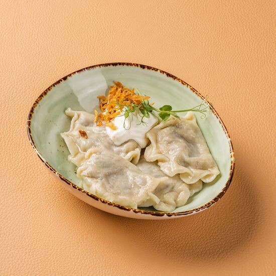 Вареники картофель и грибы