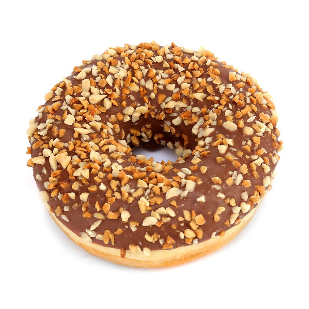 Донат карамельный глазиров.