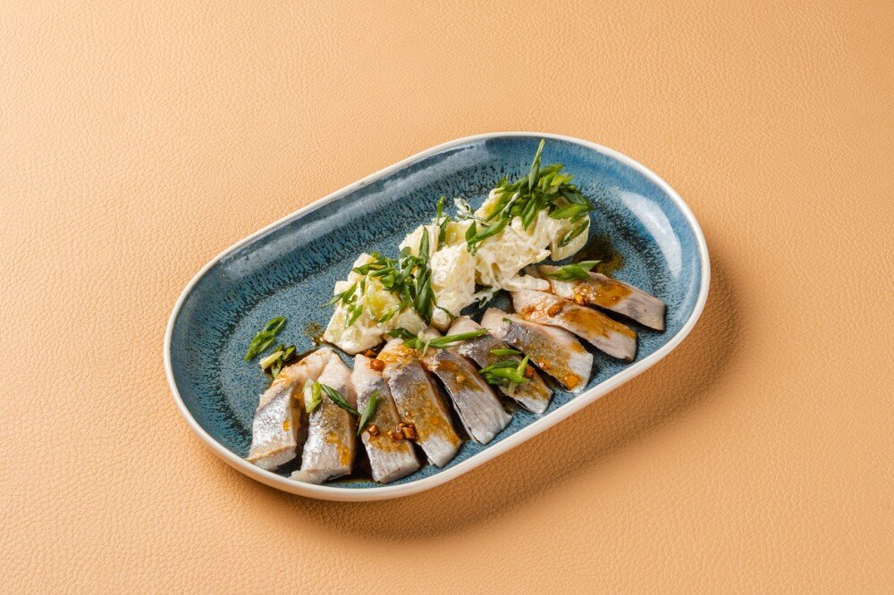 Сельдь с картофелем