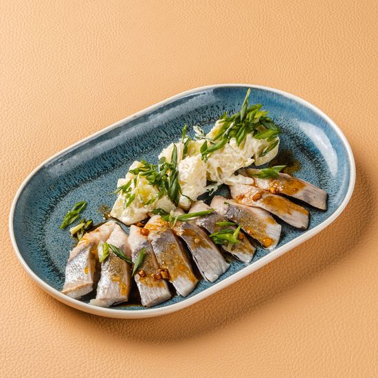 Сельдь с картофелем