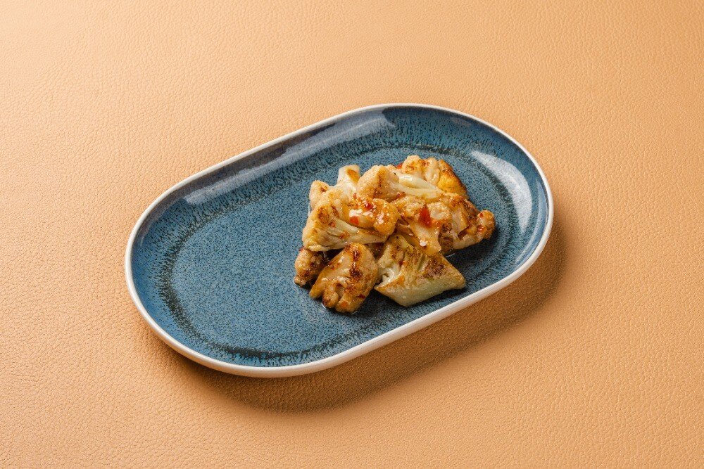 Цветная капуста в сладком чили