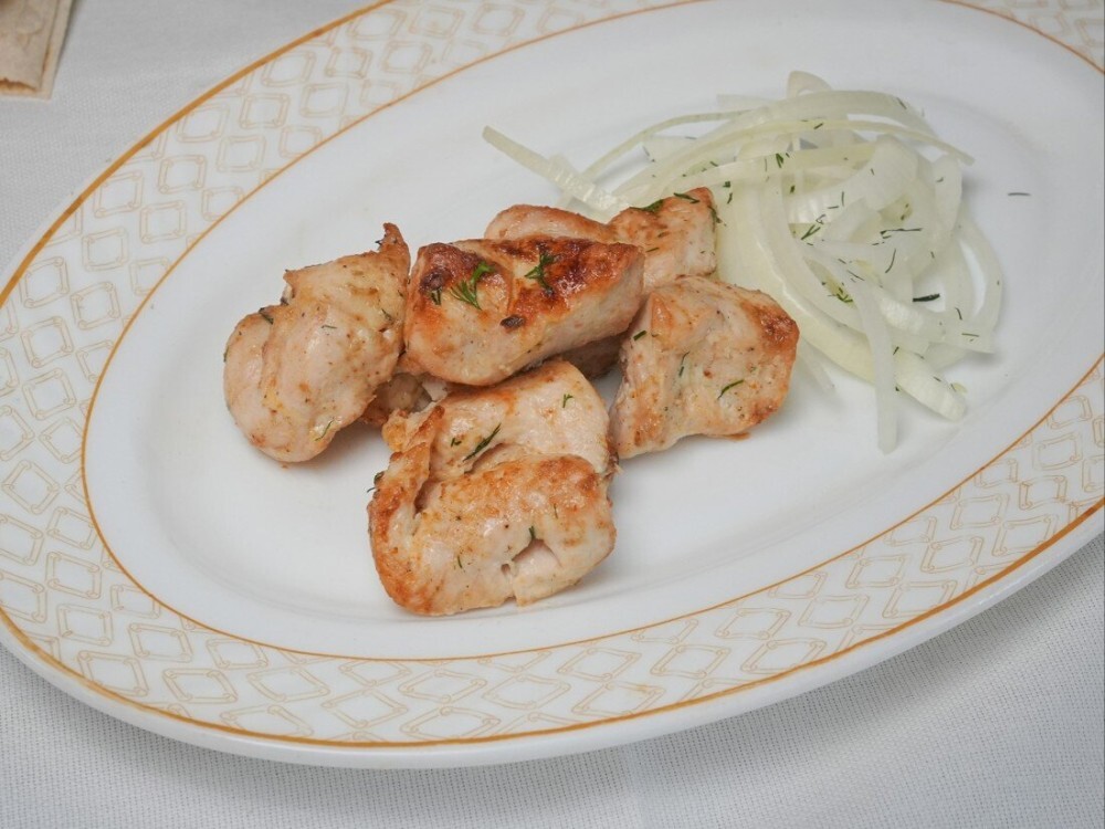 Куриная грудка на мангале