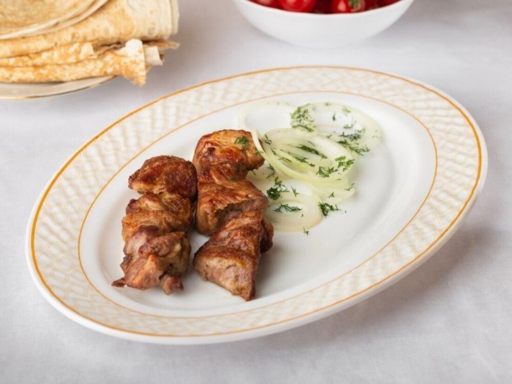 Шашлык из свиной шеи