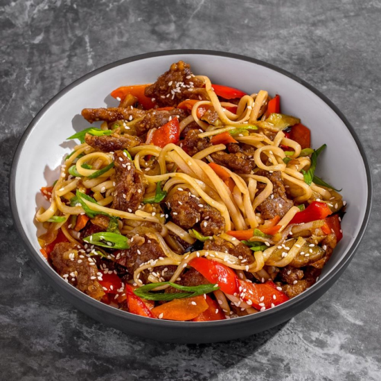 Удон с говядиной