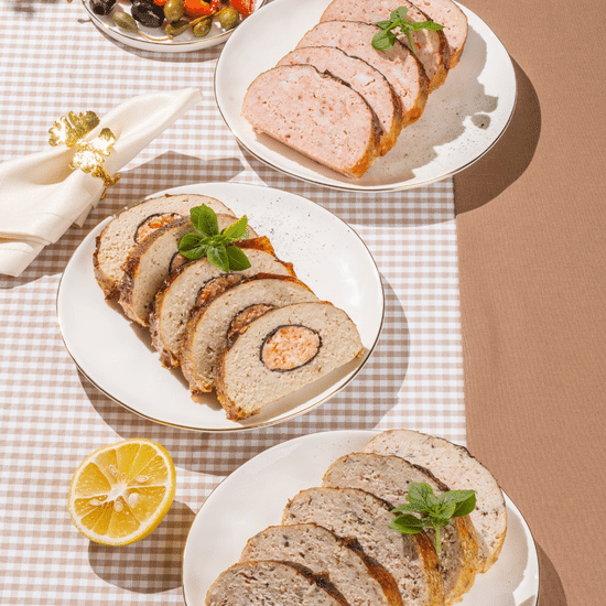 Горбуша фаршированная сыром и креветками