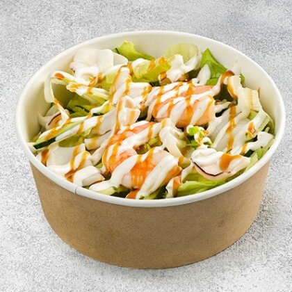 Салат с морепродуктами