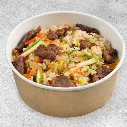 Рис с  говядиной