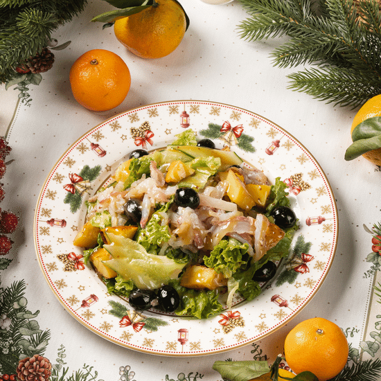 Салат с Муксуном