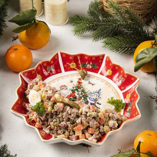 Оливье с курицей