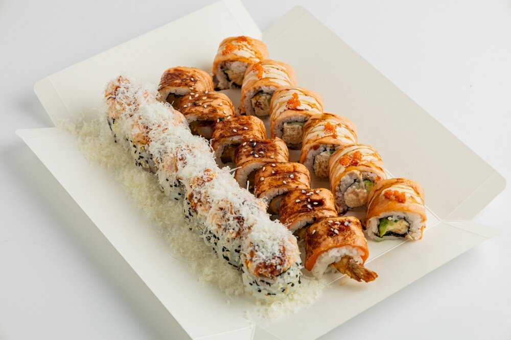 Горячий лосось