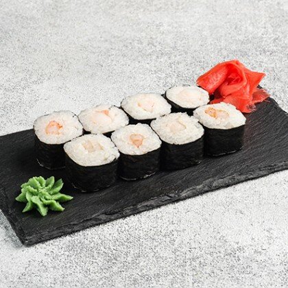 Ролл с креветкой