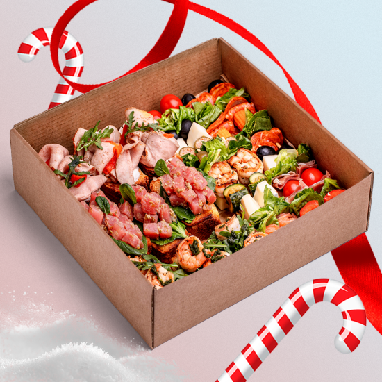 Набор брускетты & канапе