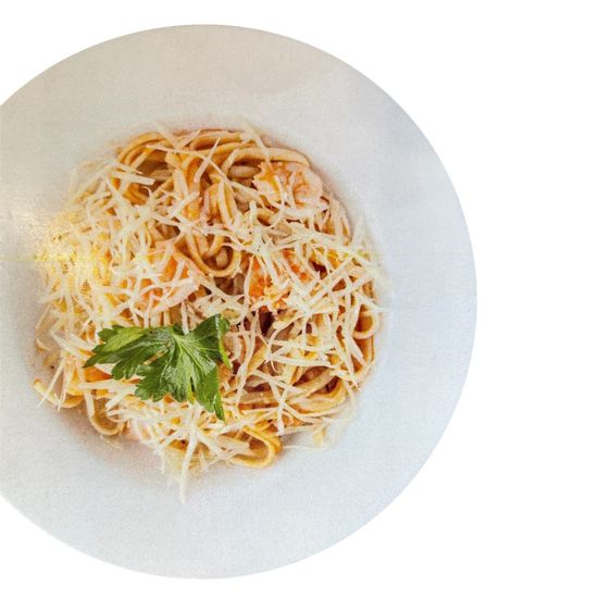 Паста с креветками