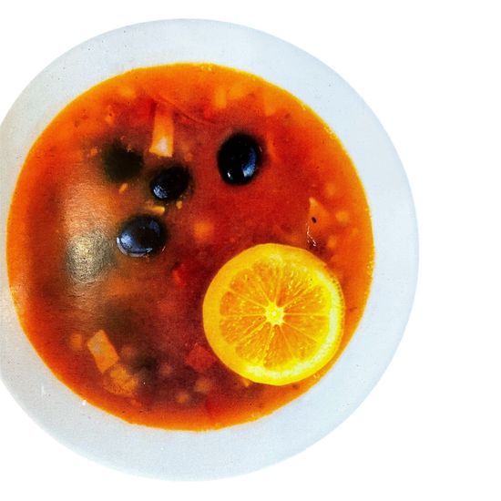 Мясная солянка