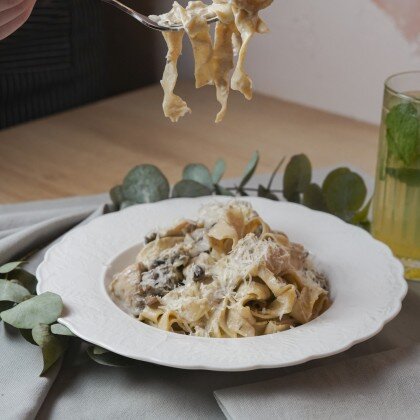 Трюфельная с грибами и цыпленком